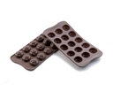 Scg13 Rose - Silicone Mould ?28 H 18 Mm